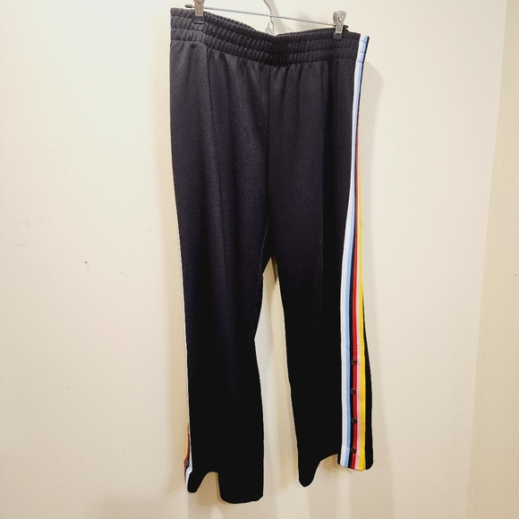 EXPRESS One Eleven Black Rainbow Jacket and Track pants Set Size L - Picture 6 of 15